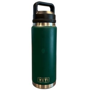 Yeti rambler 26 oz Black Forest green with chug cap tumbler cup
